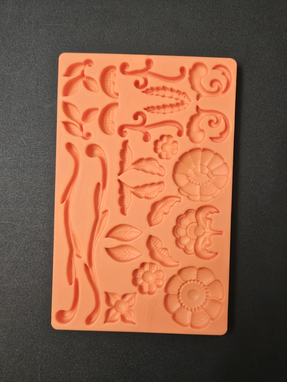 Coral Silicone Flower & Leaf Mold